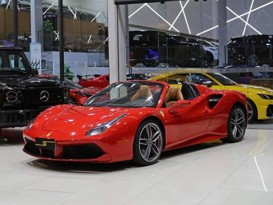 FERRARI 488 SPIDER 3.9 V8 TURBO GASOLINA F1-DCT FERRARI 488 SPIDER 3.9 V8 TURBO GASOLINA F1-DCT